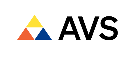 Logo von der Firma "AVS"